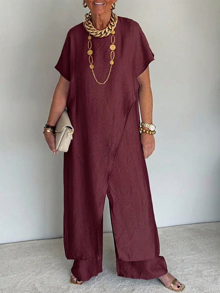 Iasmim - Comfortable And Asymmetrical Loose Dress
