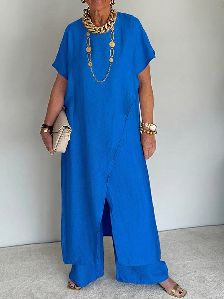 Iasmim - Comfortable And Asymmetrical Loose Dress