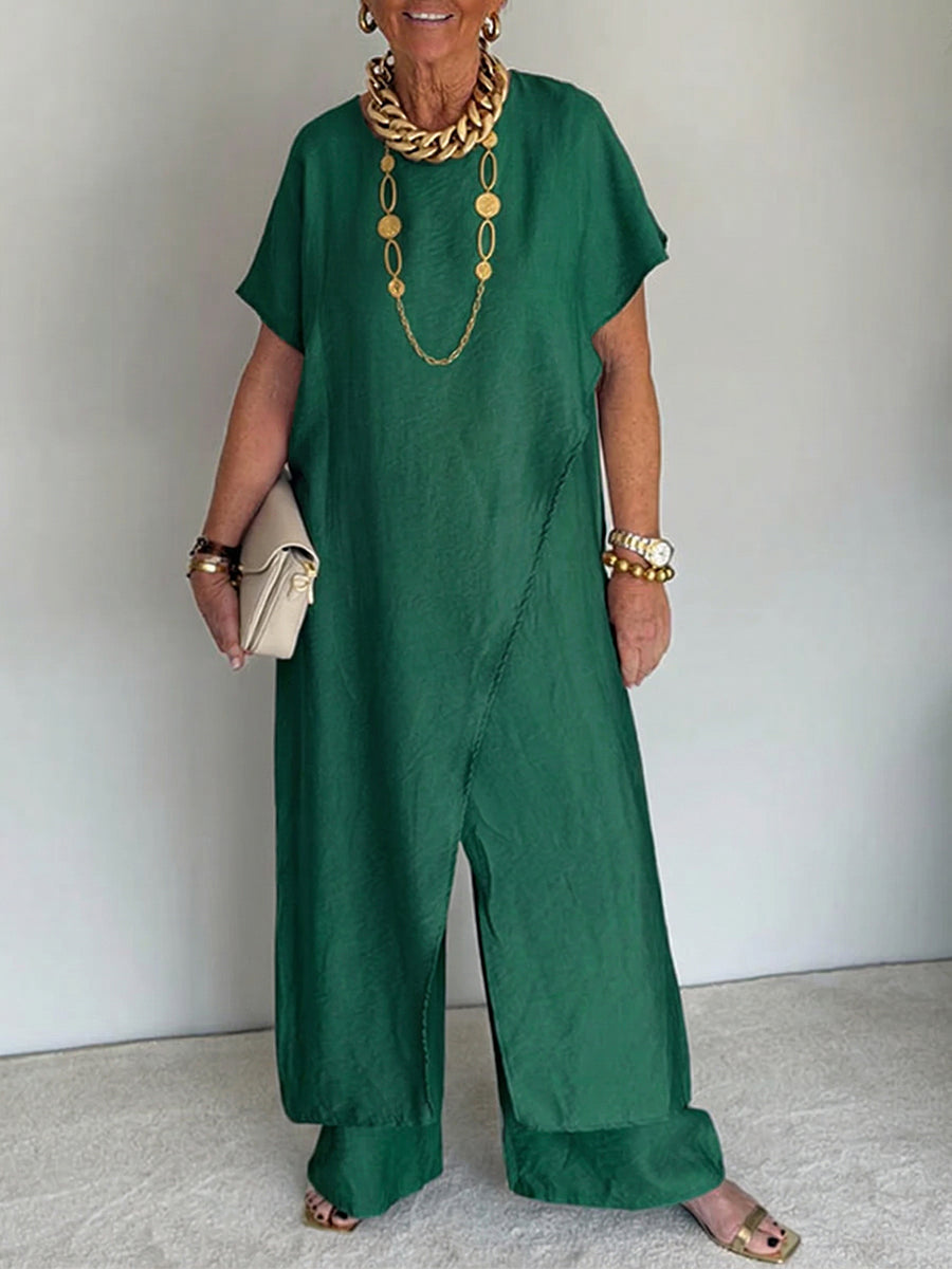 Iasmim - Comfortable And Asymmetrical Loose Dress
