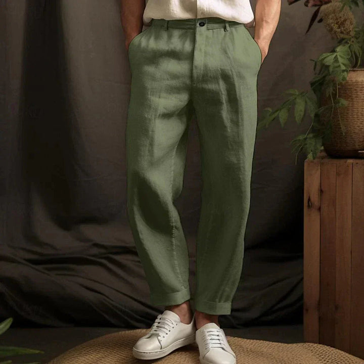 Derik - Linen Summer Trousers