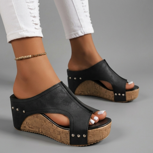Layen - Platform Wedge Sandals