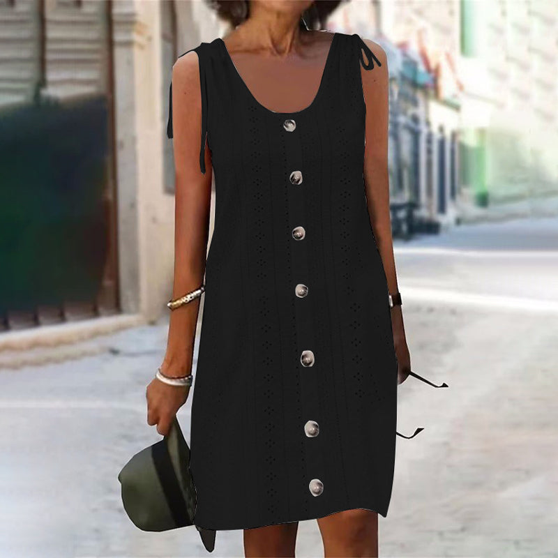 Dinya - Sleeveless knit Dress