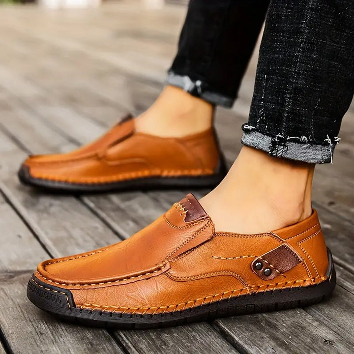 Sanath - Breathable Calfskin Leather Shoes