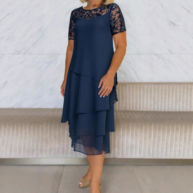 Relasha - Fashionable Lace Dress