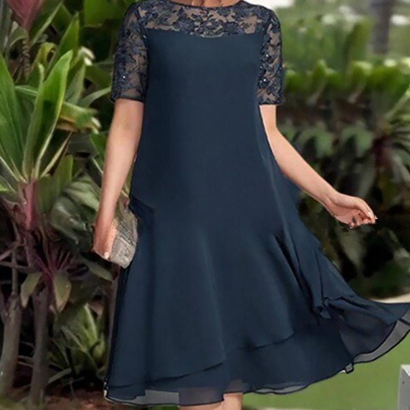 Relasha - Fashionable Lace Dress