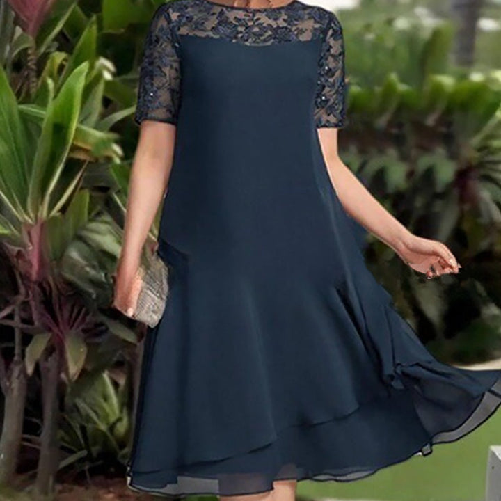 Relasha - Fashionable Lace Dress