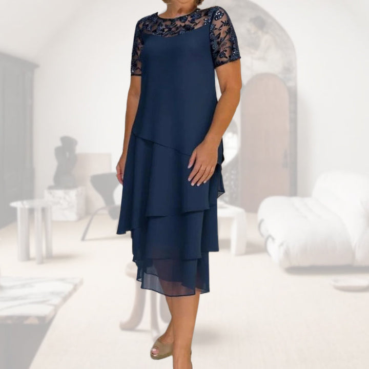 Relasha - Fashionable Lace Dress