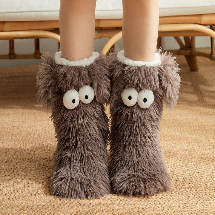 Caleaana - Winter Plush Slipper Socks