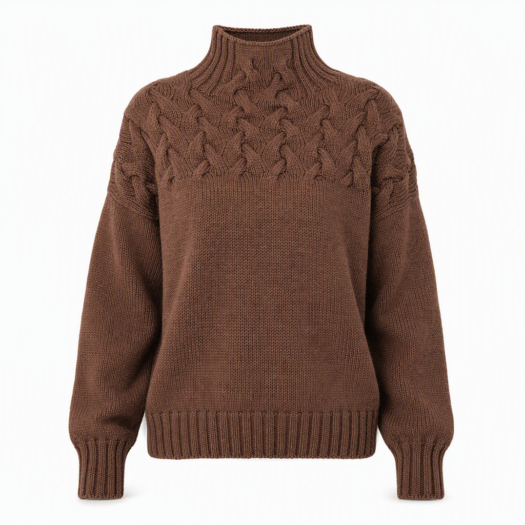 Celilora - Knitted Turtleneck Sweater