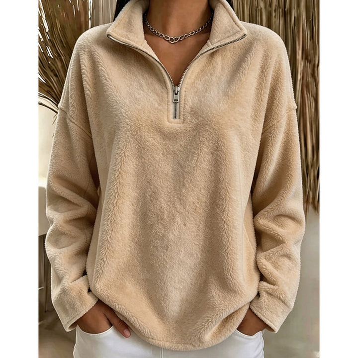 Voltglide - Fleece Pullover With Half Zip and Collar