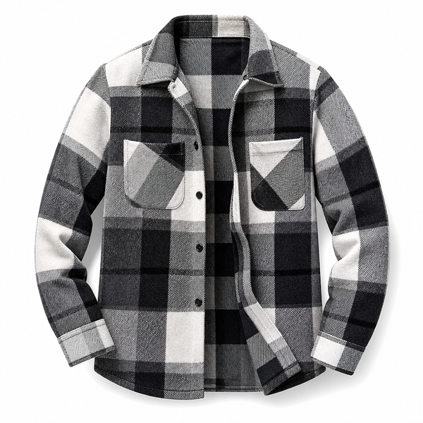 Fabenaw - Long Sleeve Button-Up Shirt