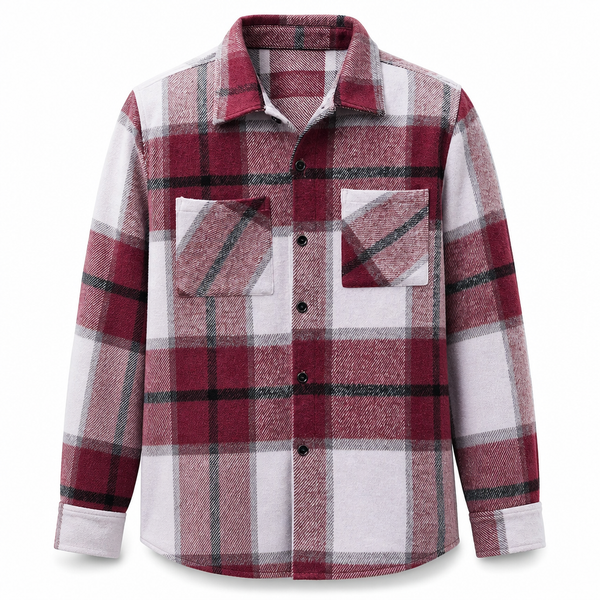 Fabenaw - Long Sleeve Button-Up Shirt