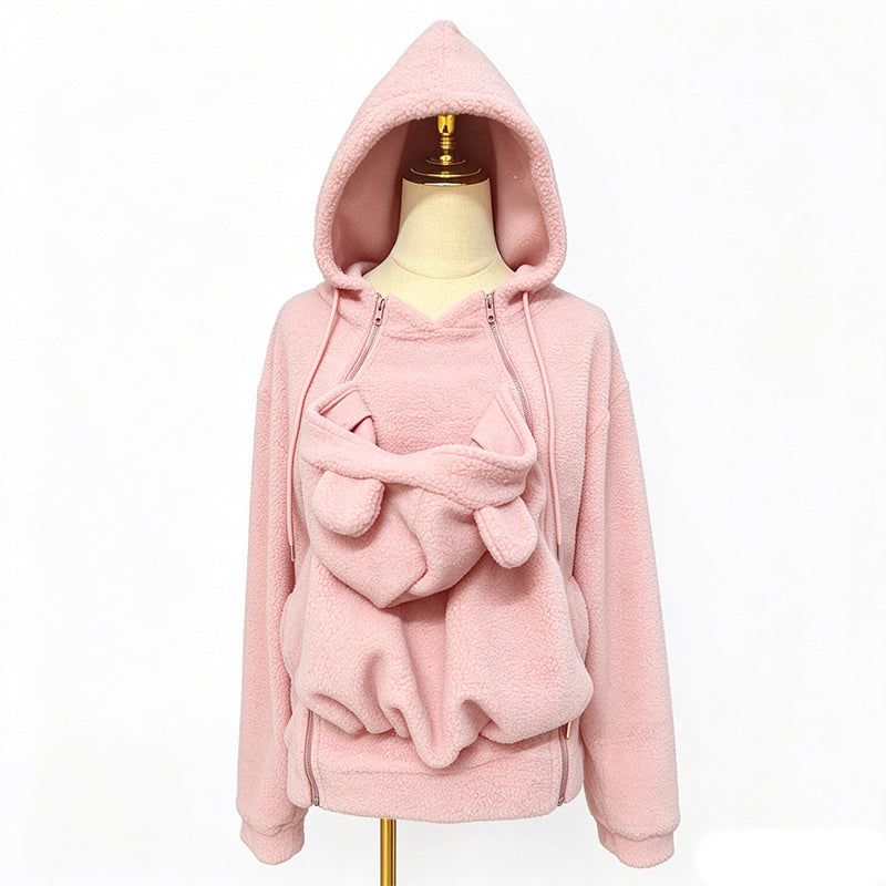 Tatjuira - Babywearing Hooded Fleece Jacket