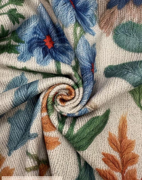 Paloana - Floral Zip Cardigan