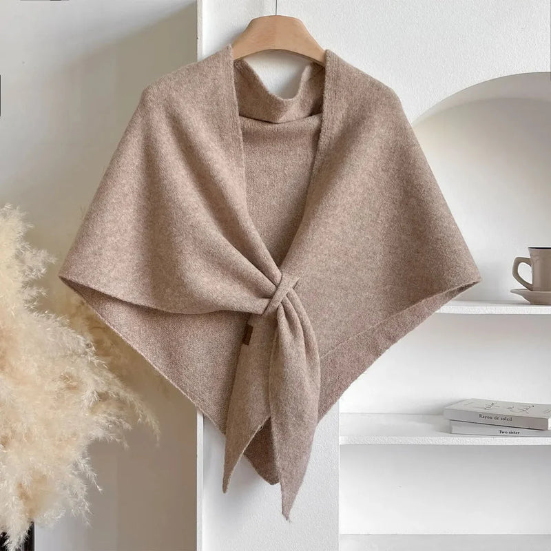 Delalelle - Knotted Wrap Shawl
