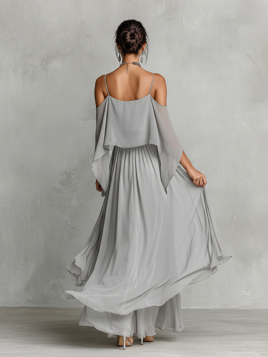Roneeta - Flowing Strappy Top And Trousers Set