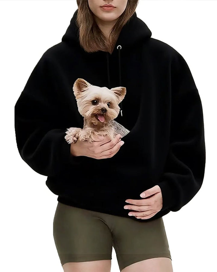 Voltmark - Long Sleeve Hoodie with Pet Pouch