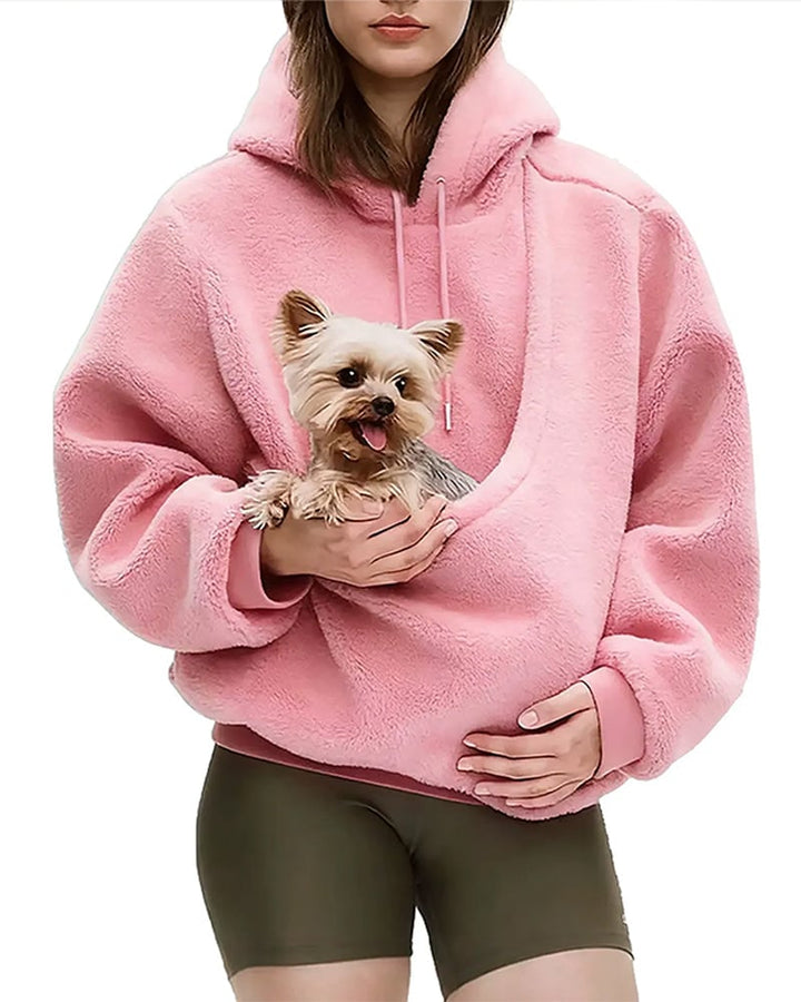 Voltmark - Long Sleeve Hoodie with Pet Pouch