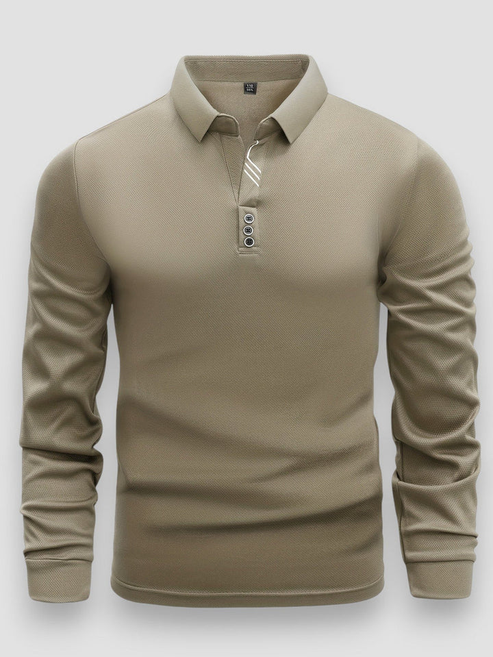 Ramesh - Long Sleeve Polo Shirt